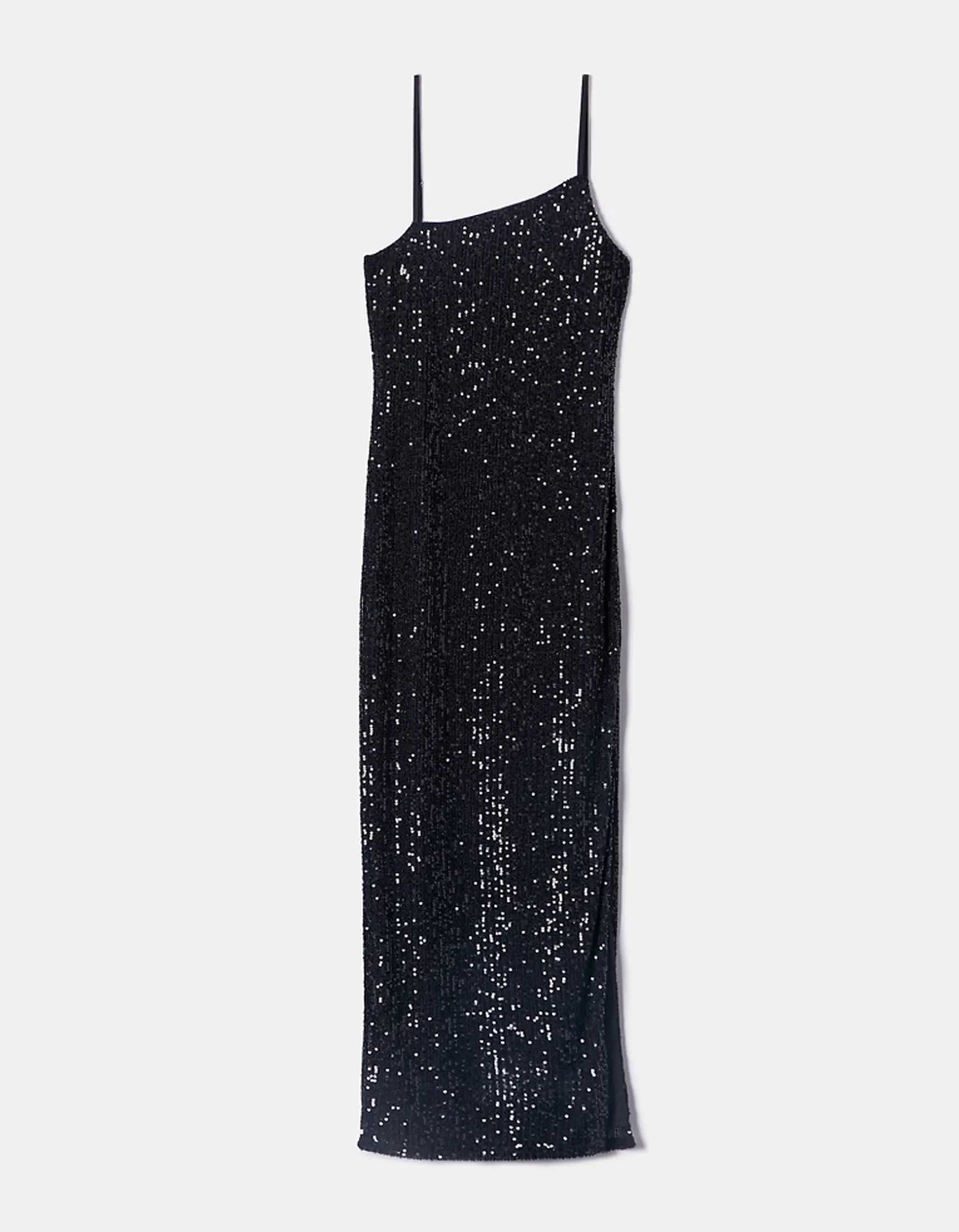Abito midi con paillettes e spacco laterale^Tally Weijl Best