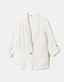 Blazer Leggero Fit Morbido Bianco^Tally Weijl Fashion