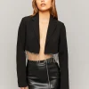 Blazer corto con cascata di strass^Tally Weijl New