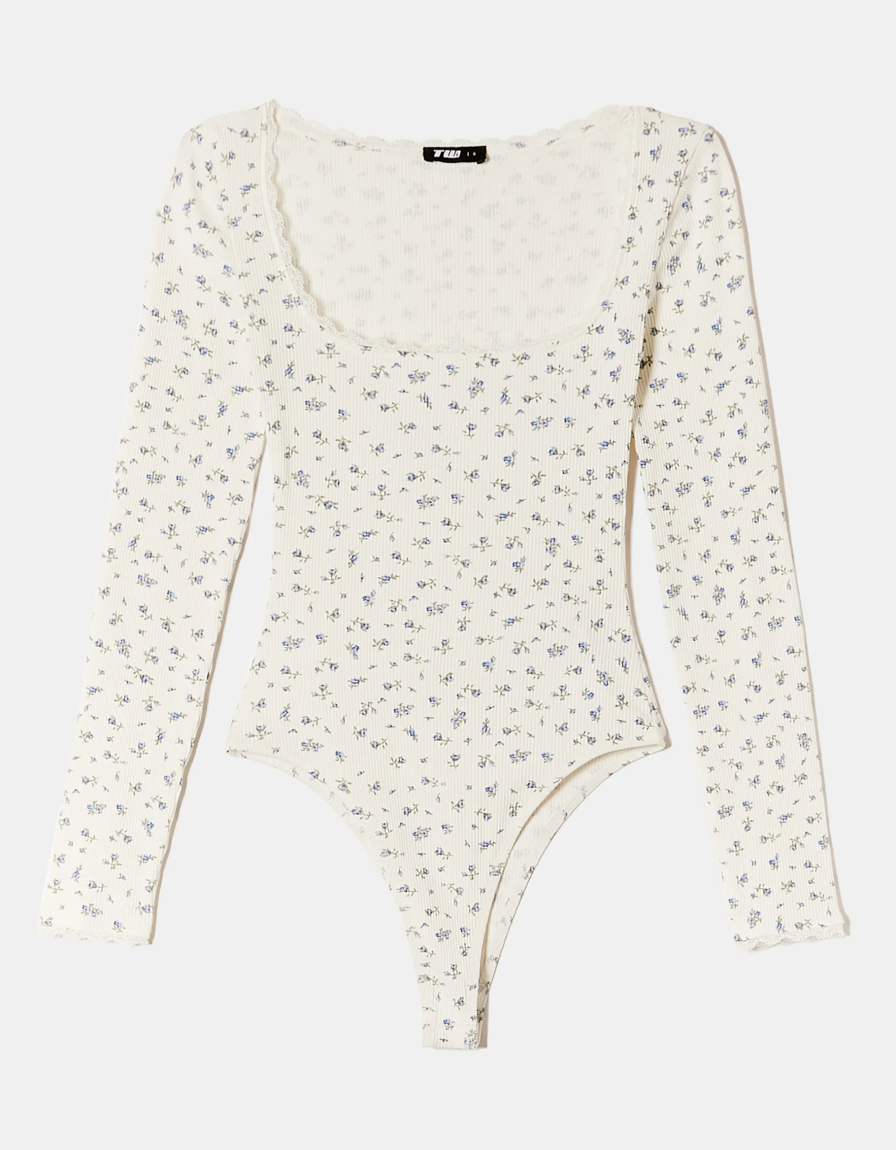 Body A Fiori con Dettaglio in Pizzo^Tally Weijl Shop