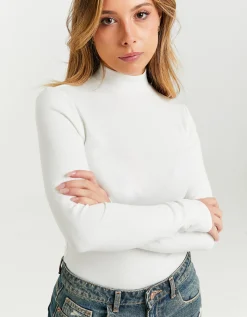 Body Basico Bianco a Coste^Tally Weijl Flash Sale