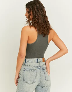 Body Basico Grigio Effetto Acid Wash^Tally Weijl Flash Sale