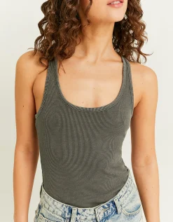Body Basico Grigio Effetto Acid Wash^Tally Weijl Flash Sale