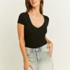 Body Basico con Orli in Pizzo^Tally Weijl Clearance