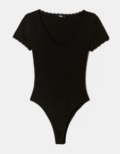 Body Basico con Orli in Pizzo^Tally Weijl Clearance