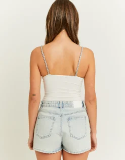 Body Blu con Spalline Catena in Strass^Tally Weijl Hot