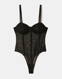 Body in Mesh con Strass^Tally Weijl Best Sale