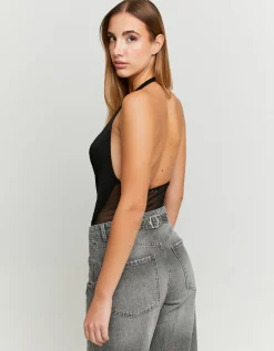 Body in Tulle con Strass Neri^Tally Weijl Outlet