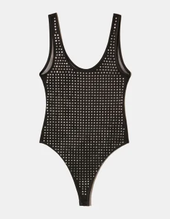 Body in Tulle con Strass Quadrati^Tally Weijl Flash Sale