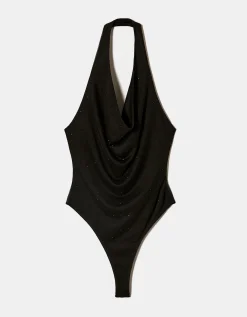 Body in Tulle con Strass Neri^Tally Weijl Outlet