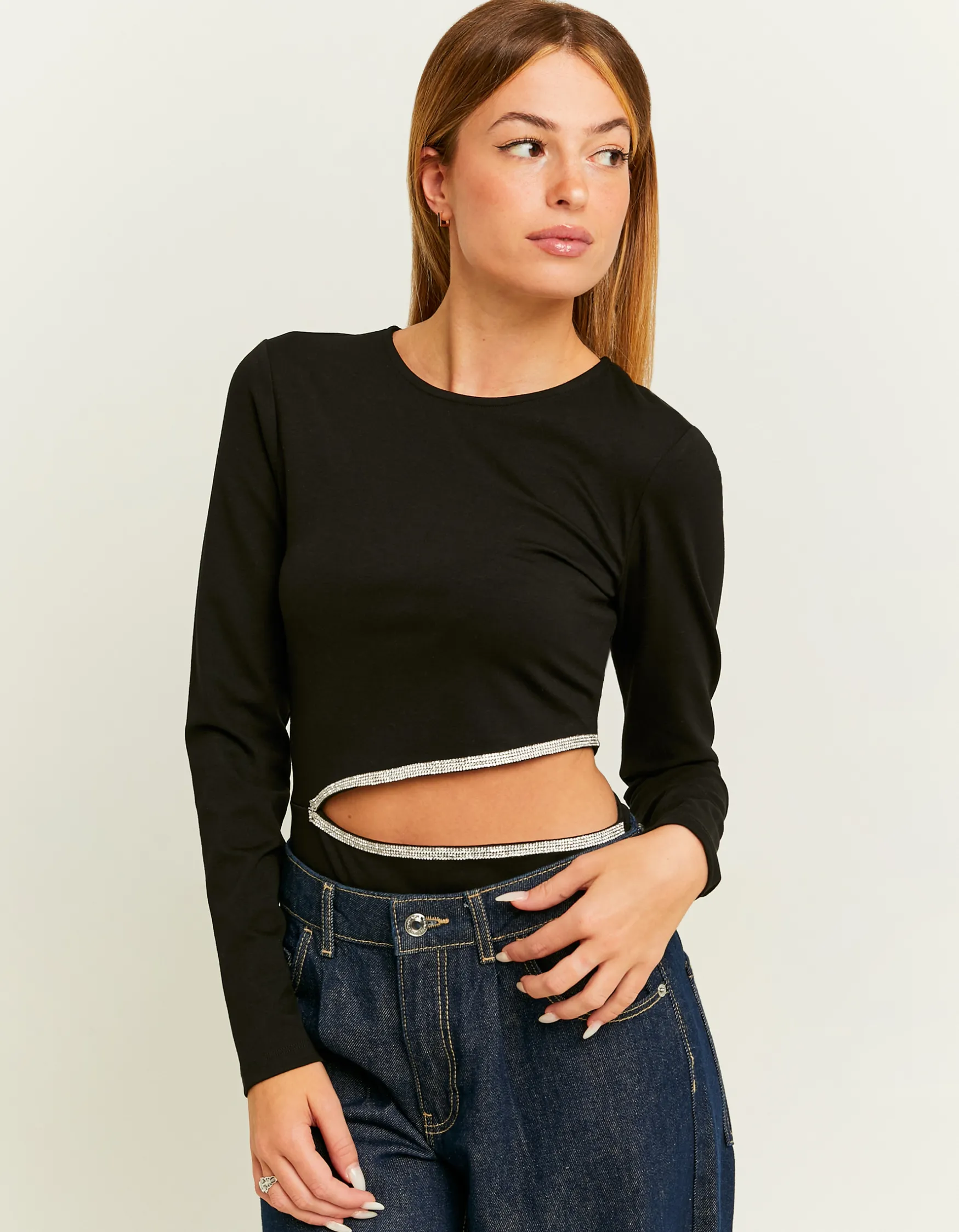 Body con Strass e Cut Out^Tally Weijl Best