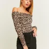 Body Off Shoulder Stampa Leo^Tally Weijl Outlet