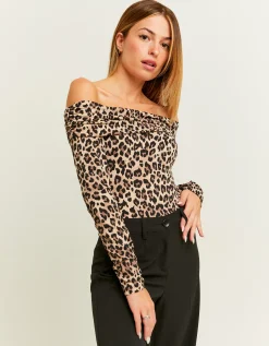 Body Off Shoulder Stampa Leo^Tally Weijl Outlet