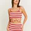 Bralette a Righe Lace Up^Tally Weijl Clearance