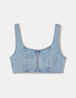 Bralette In Denim^Tally Weijl Clearance