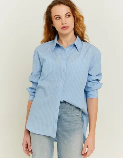 Camicia Azzurra a Righe Bianche^Tally Weijl Fashion