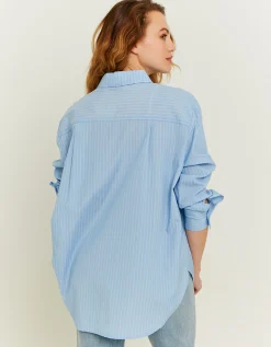 Camicia Azzurra a Righe Bianche^Tally Weijl Fashion