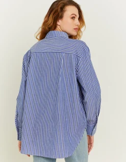 Camicia Blu a Righe Bianche^Tally Weijl Best