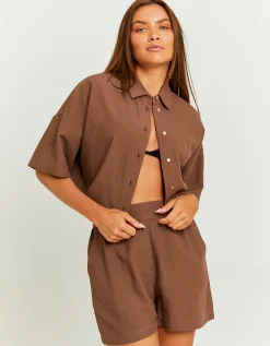 Camicia Corta in Lino^Tally Weijl Best Sale