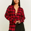 Camicia Oversize a Quadri e Nera^Tally Weijl Best Sale