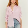 Camicia Rosa a Righe Bianche^Tally Weijl New