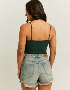 Canottiera con Lace Up Frontale^Tally Weijl Shop