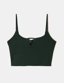 Canottiera con Lace Up Frontale^Tally Weijl Shop