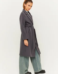 Cappotto Grigio Con Cintura^Tally Weijl Cheap
