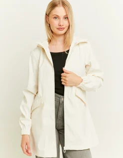 Cappotto Impermeabile in Similpelle Bianco^Tally Weijl Store
