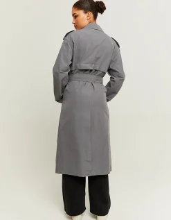 Cappotto Trench Grigio^Tally Weijl Hot