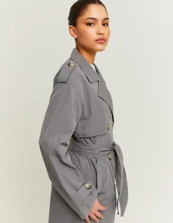 Cappotto Trench Grigio^Tally Weijl Hot