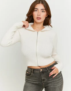 Cardigan con Zip e Cappuccio^Tally Weijl Flash Sale