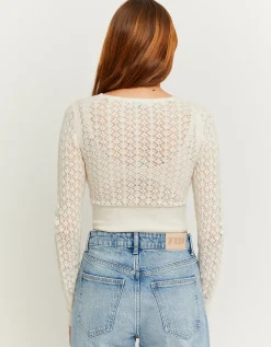 Cardigan Corto Bianco^Tally Weijl Flash Sale