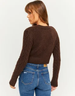 Cardigan Corto In Maglia Intrecciata^Tally Weijl New