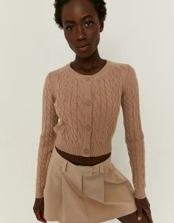 Cardigan In Maglia Intrecciata Con Bottoni^Tally Weijl Sale