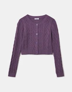 Cardigan In Maglia Intrecciata Con Bottoni^Tally Weijl Best Sale