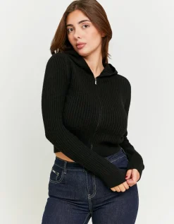 Cardigan con Zip e Cappuccio^Tally Weijl Outlet
