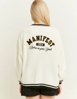 Cardigan Varsity Bianco^Tally Weijl Fashion