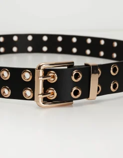 Cintura Nera con Borchie Piatte^Tally Weijl Cheap