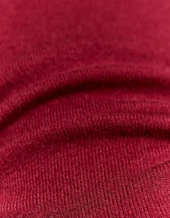 Crop Top Cut Out Rosso^Tally Weijl Cheap