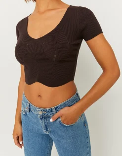 Crop Top In Maglia Basico^Tally Weijl Discount