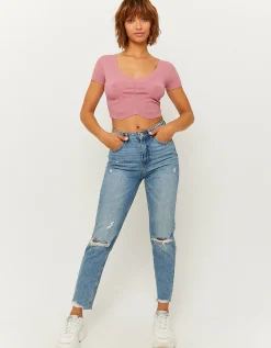 Crop Top In Maglia Basico^Tally Weijl Cheap