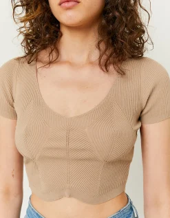 Crop Top In Maglia^Tally Weijl Fashion