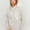 Felpa con Cappuccio Oversize Beige con Patch^Tally Weijl Best