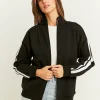 Felpa con Zip Nera^Tally Weijl Cheap
