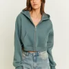 Felpa Corta con Cappuccio^Tally Weijl Flash Sale