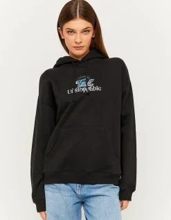 Felpa Fantasia Oversize Nera^Tally Weijl Online