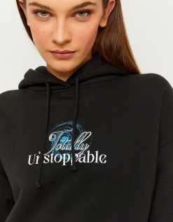 Felpa Fantasia Oversize Nera^Tally Weijl Online