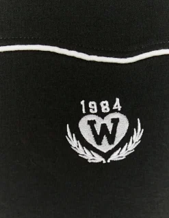 Felpa Nera con Zip^Tally Weijl Clearance