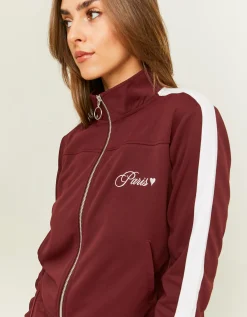 Felpa a Bande Bianche Laterali^Tally Weijl Cheap